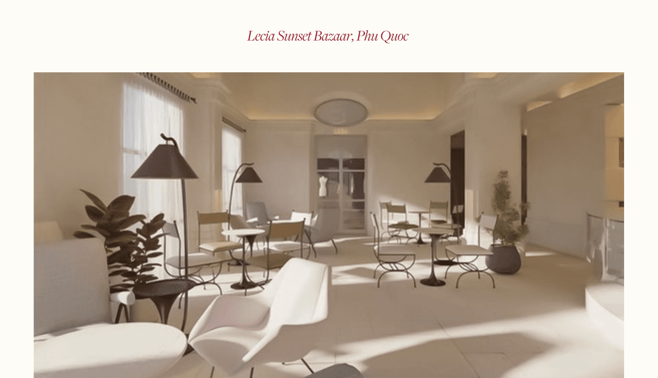 Lecia Sunset Bazaar, Phu Quoc