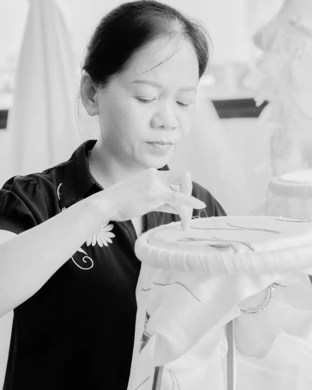 Dong Cuu Embroidery, Thuong Tin, Hanoi